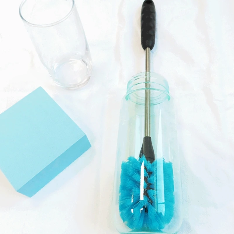 

Bottle Brush Cleaning Set Long Handle Bottle Cleaner for Washing Narrow Neck Bottles, Narrow Cup, Straw, Cup Cover