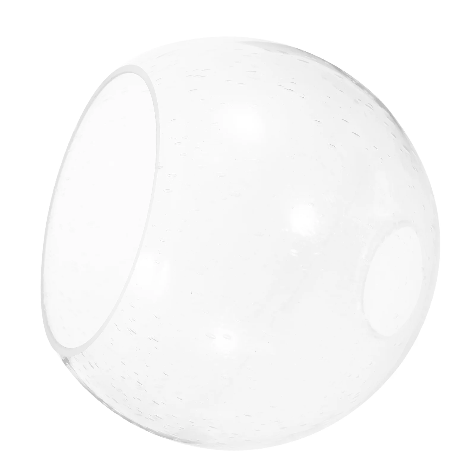 

Bubble Glass Lampshade Pendant Light Fixtures Chimney Hanging Shades Replacement Small for Lights