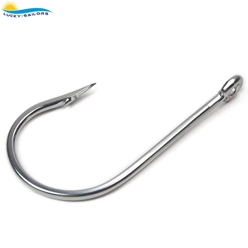 Large Fishing hook for Saltwater Stainless Inverted Hawk Tuna 7691Big