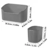 Cosmetic Storage Box with Mirror and Large Capacity - Multipurpose Makeup Organizer for Bedroom and Bathroom 5