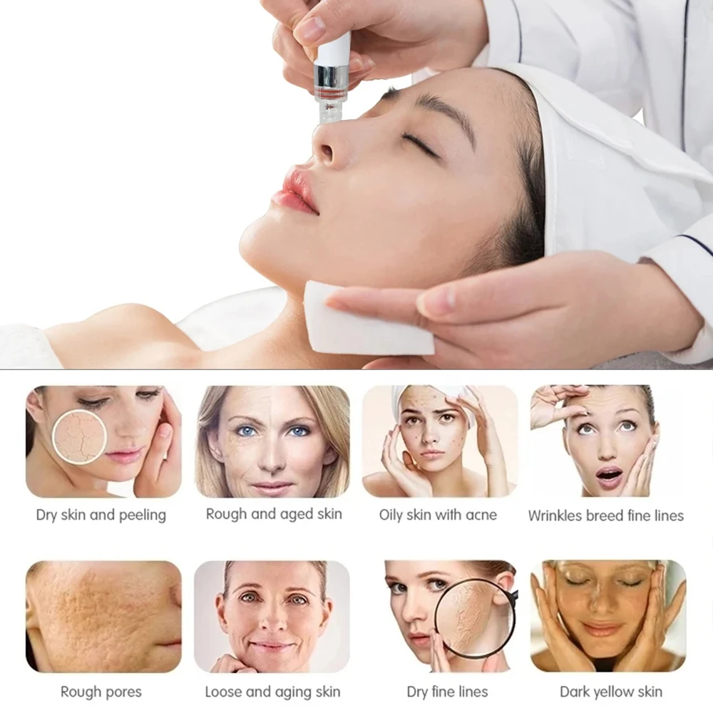 AOKO Hydrogen Oxygen Beauty Machine Blackhead Removal Deep Cleansing Water Jet Auqa Peeling Dermabrasion Machine Ance Pore Clean