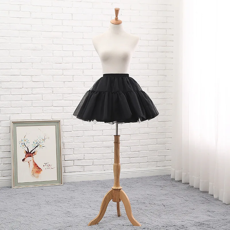 Petticoat Skirt Petticoat Underskirt 4 Layers Organza Lolita Half Skirt
