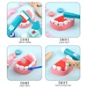 Doctor Toys for Children Set Kids Wooden Pretend Play Kit Games for Girls Boys Red Medical Dentist Medicine Box Cloth Bags Gifts 4