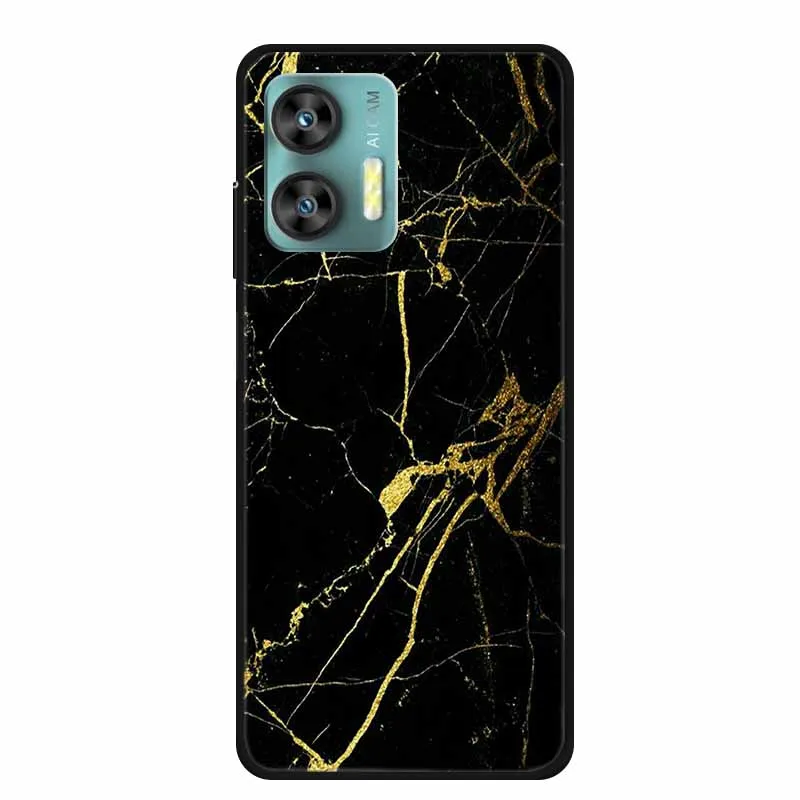 Colorful Marble Space TPU Silicone Soft Back Cover Case - Fashionable Protective