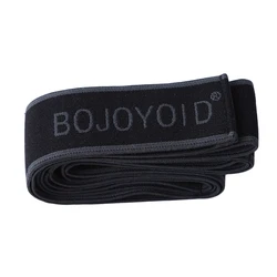 Ultimate Elastic Stretching Strap with Loops for Yoga, Dance, and Pilates Workouts (GRAY)