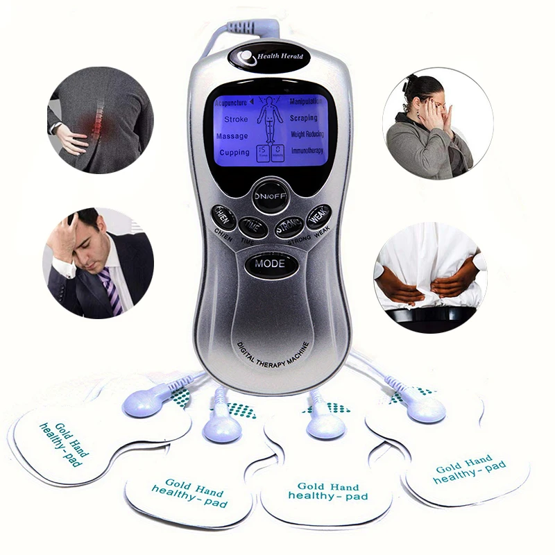 Electric Unit Massager Muscle Digital Massage Electric Body LCD Display Electric Unit Massager Muscle Digital Massage Electric Body LCD Display