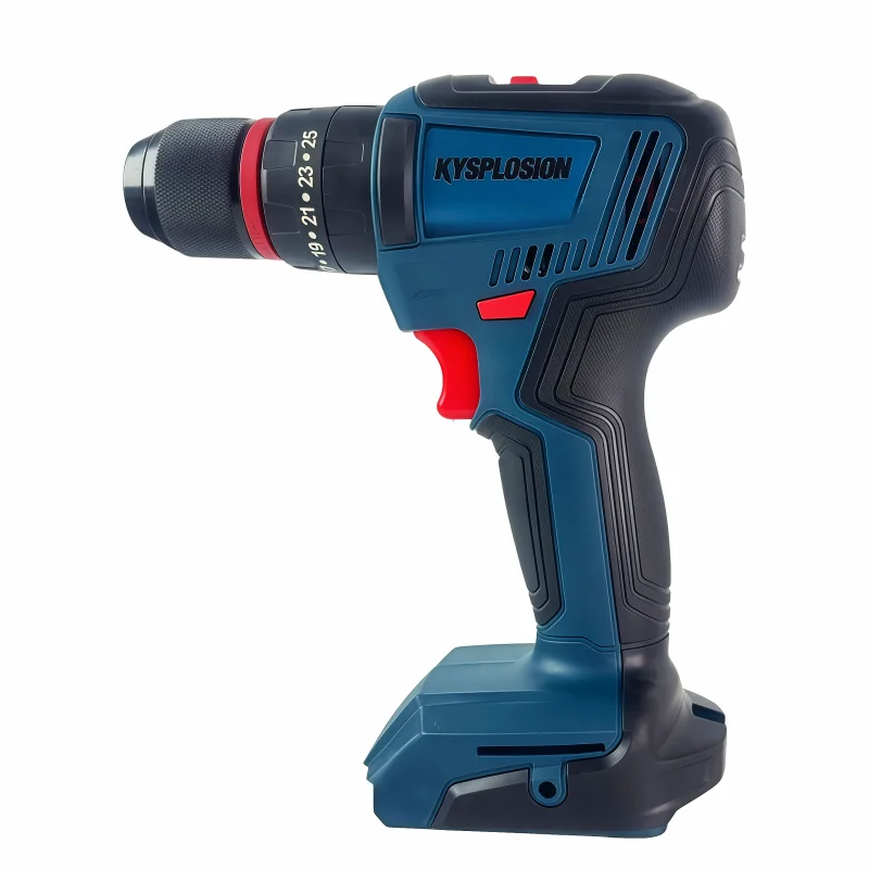 10mm Brushless 2-Speed Electric Drill Cordless Drill Screwdriver Metal Chuck Dri