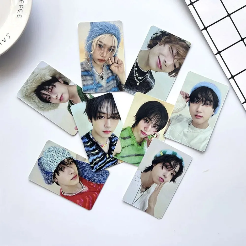 Kpop Group New Album ATE LOMO Card High Quality HD Photo Print Collectible Gift Celebration Postcard Small Cards 8Pcs/Set