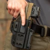 360° Rotating Universal Holster,OWB Tactical Holster For 200+ Popular full size,compact,subcompact  pistols. Belt Clip Right 3