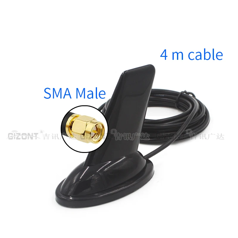 868MHz 915MHz antenna Omnidirectional shark fin antenna External vehicle suction FPV UAV model 900MHz 902-928MHz