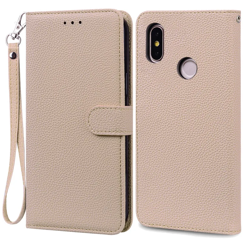 Luxury Leather Wallet Flip Case - Elegant Protective Cover