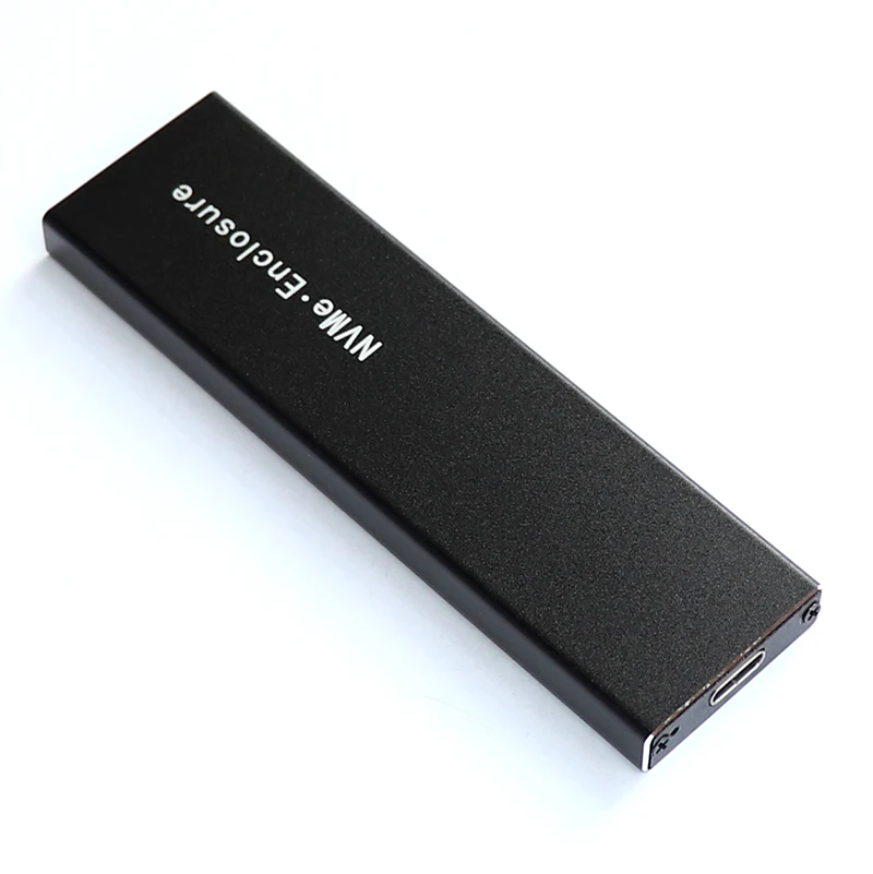 M2 NVME USB 3.1 어댑터 케이스, nvme ssd M2-USB 어댑터 M.2 USB3.1 인클로저, m.2 2280 2260 2242 2230 SSD 칩 RTL9210