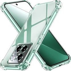 Luxury Clear Soft Transparent Ultra Thin Phone Cover Case - Xiaomi Civi 4 Pro (Clear)