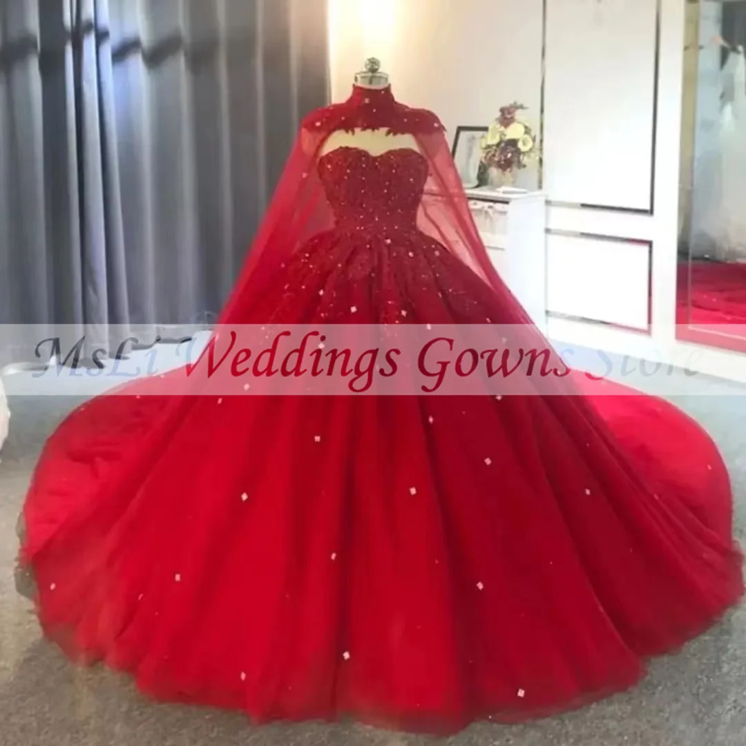 

Sparkly Quinceanera Dresses Beads Sequined Sweetheart Princess Ball Gowns Birthday Party Prom Dress فساتين مناسبة رسمية