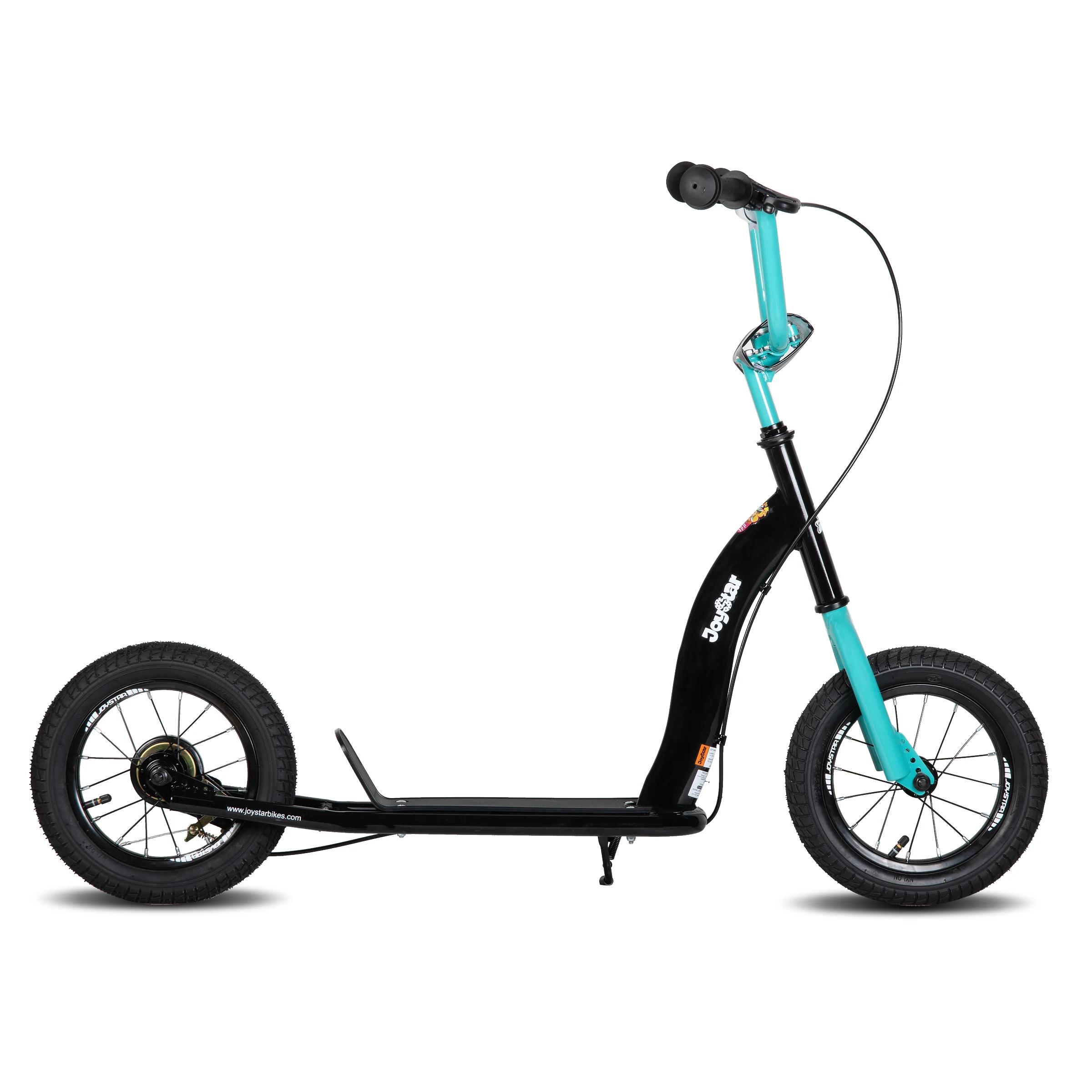 JOYSTAR Kick Scooter for Kids, Lightweight Kids Scooter with Adjustable Handlebar, 12" Inflatable Wheels Rear Drum Brakes