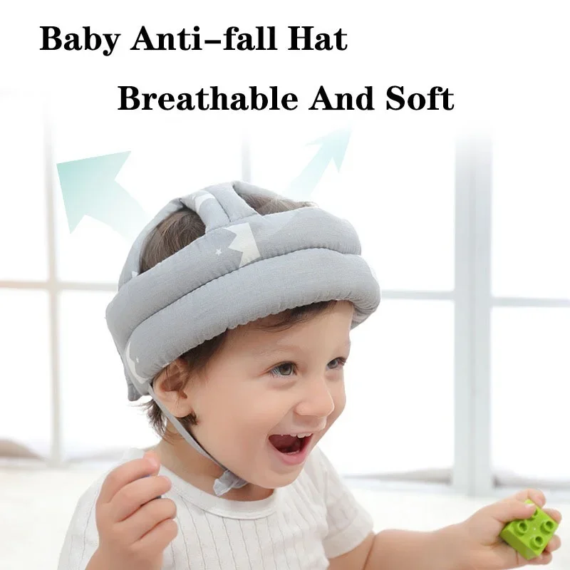 SoftBabyHelmetSafetyHatToddlerAnticollisionProtectiveHatfor