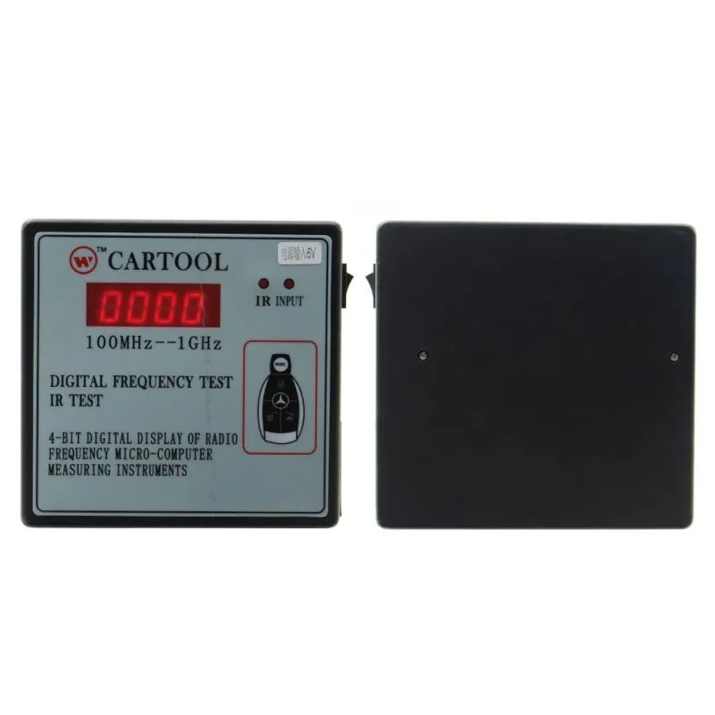 

New Arrival Car IR Infrared Remote Key Frequency Tester Remote Control Digital Frequency Test (Frequency Range 100-1000MHZ)