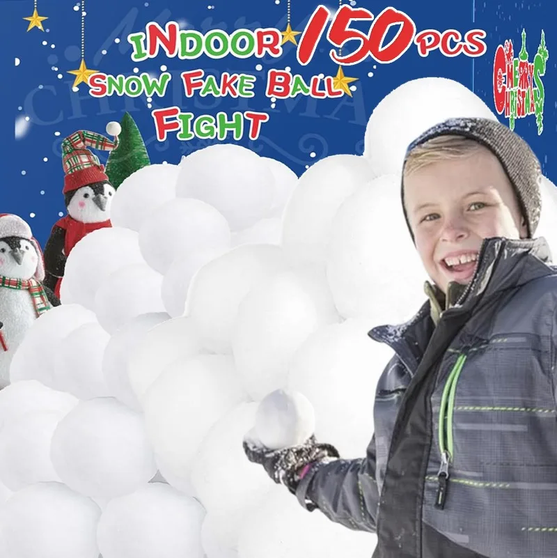 Schneekugeln für den Innenbereich, Schneeball-Kampf-Set für den