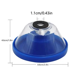 Electric Drill Dust Collector and Dustproof Accessory (Blue)
