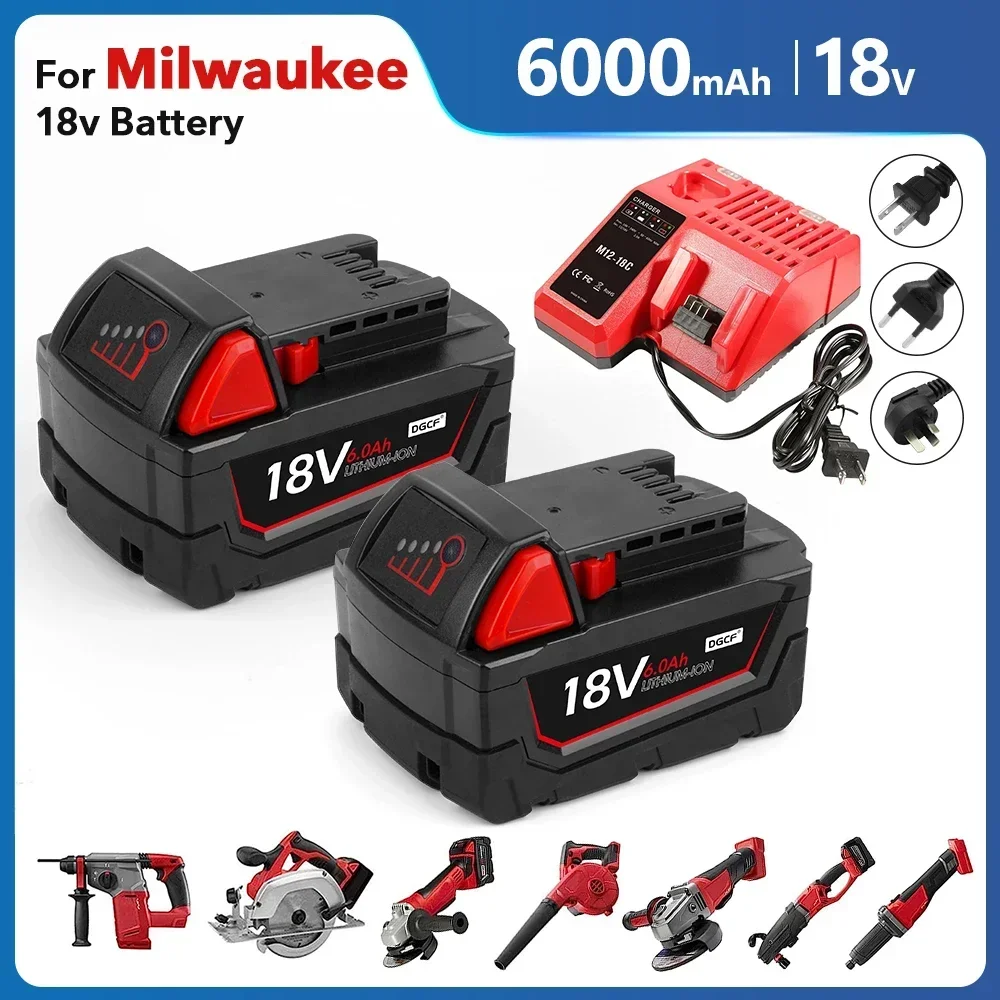 

100% Original Battery for Milwaukee 48-11-1815 M18B2 M18B4 M18B5 M18B M18B9 M18BX