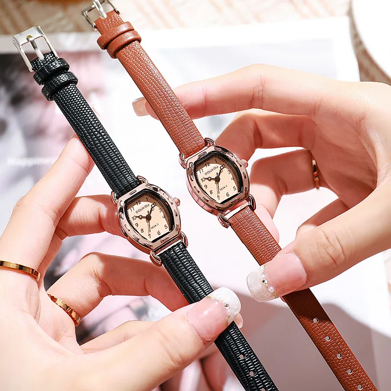 Women's Retro Belt Watch, Silent Quartz Watch