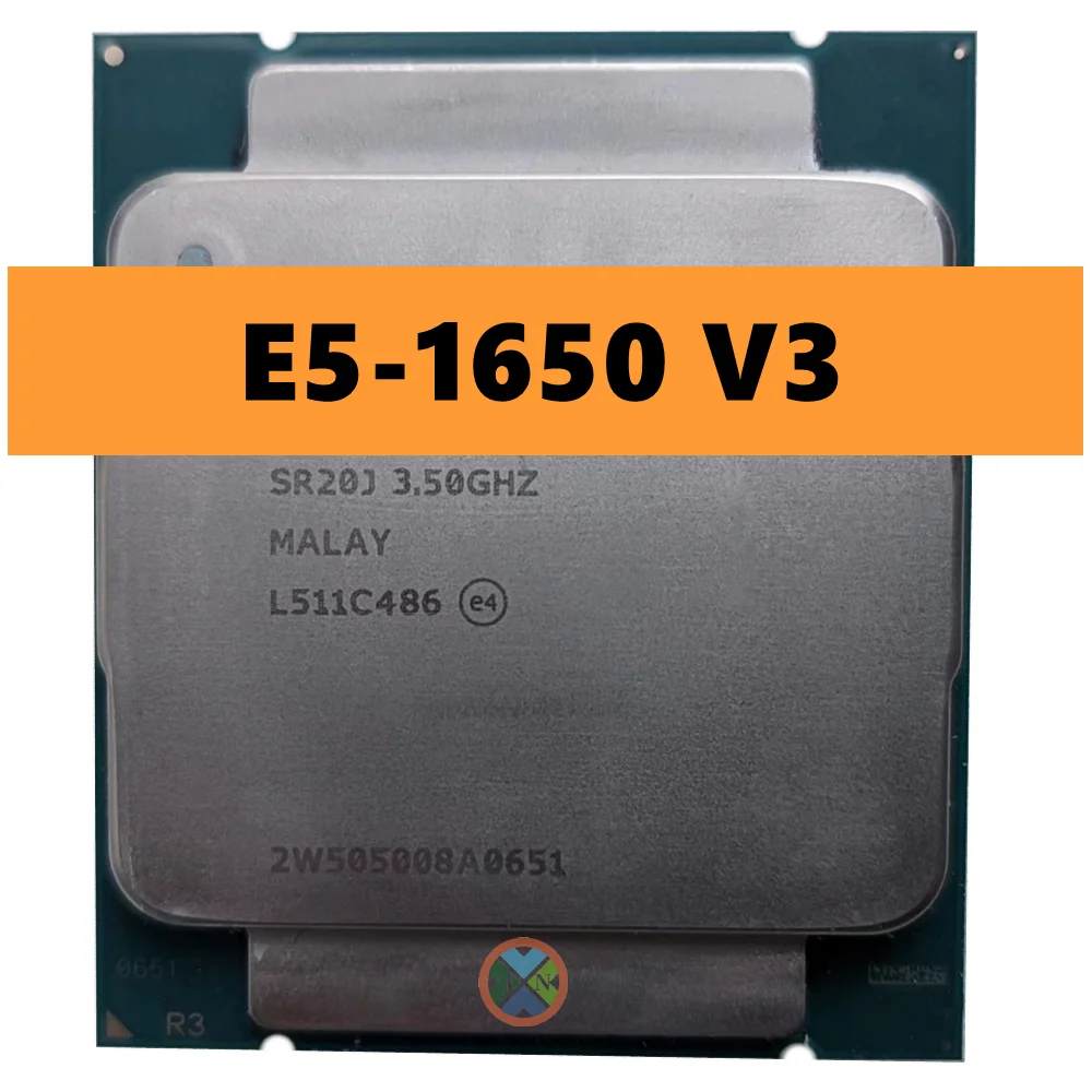 Xeon-procesador E5 1650 V3 de 3,5 GHz, 6 núcleos, 15Mb de caché, LGA2011-3 CPU E5 1650-V3, 1650V3, Envío Gratis