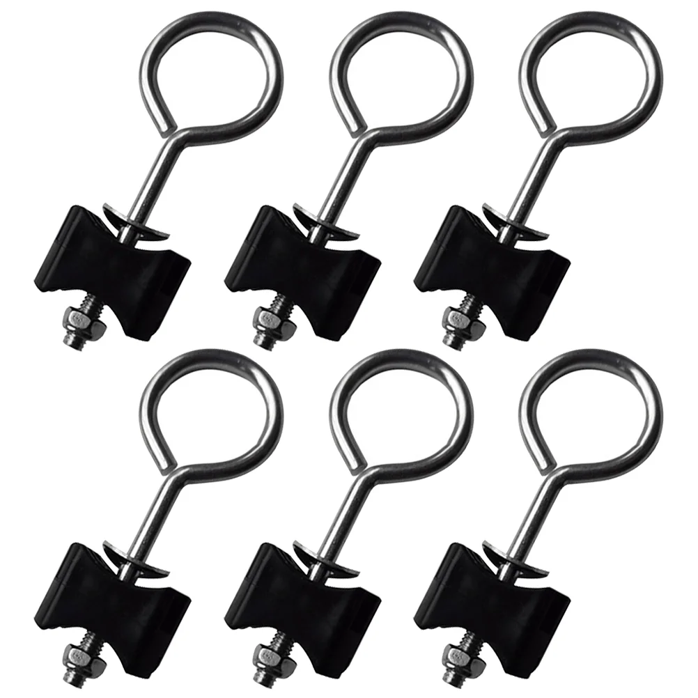 

6 Pcs Round Trampoline Screws Replacement Trampolines Large Practical Stability Tools Fixing Galvanized Steel Wire
