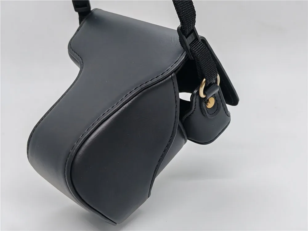 レザーカメラケース,canon,eos m10,m200,m100,m,15-45mmのフル