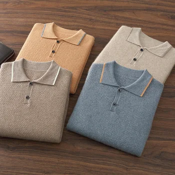 Goat Cashmere Polo T-Shirt