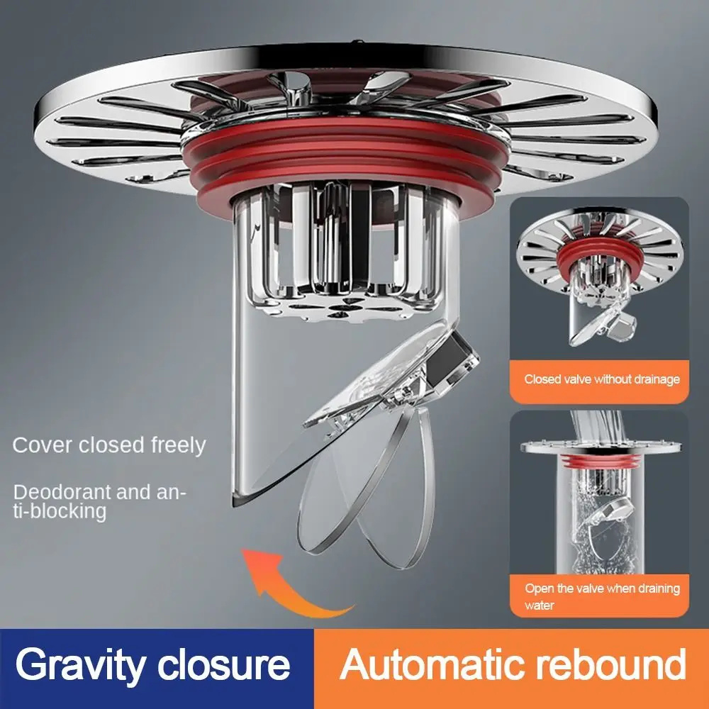 Anti Odor Floor Drain Core Removable Insect Prevention Basin Drain Filter Colander Sewer Strainer Plug