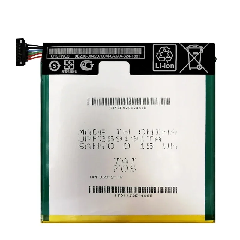 100% Original 3950mAh C11P1303 Replacement Battery For Asus Google Nexus 7