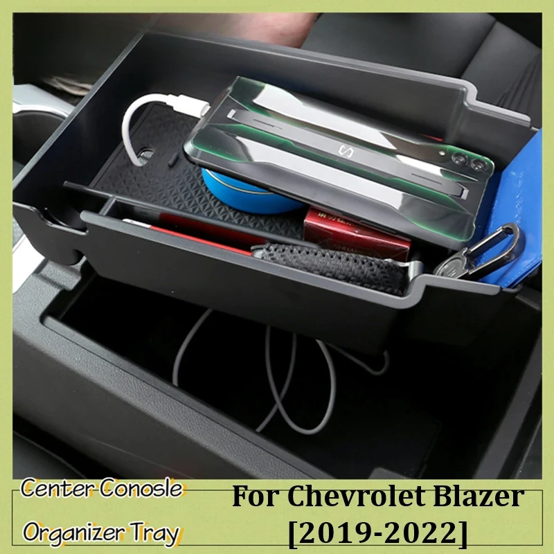 Chevrolet Blazer Armrest Organizer  Kptidy ׼ 2019 2020 2021 2022 2023 Chevy Blazer  ܼ 
