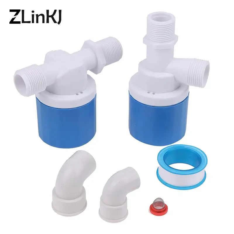 

1Pc Water Tank Float 1/2"3/4" 1" Male Straight-Through Water Level Valve Automatic Float ValveTower Float Ball Valve Tank Valve