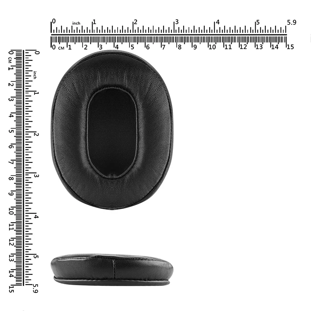 Replacement Sheepskin Earpads Ear Pads For Audio-Technica ATH-MSR7 ATH-SX1 ATH-M50 ATH-M40 ATH-M40X ATH-M40FS Headphones
