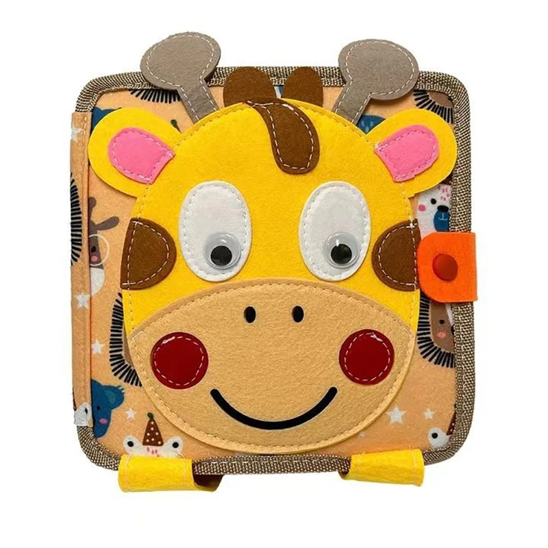 

Baby Cartoon Quiet Books for Newborns 0-36 Month 3D Quiet Books Educational Book N84E