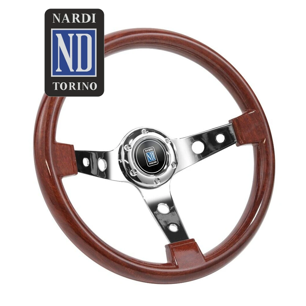 

350MM 14Inch Universal Classic Nardi ABS Wood Steering Wheel Racing Wood Steering Wheels Volantes For Volvo Toyota VW Honda BMW