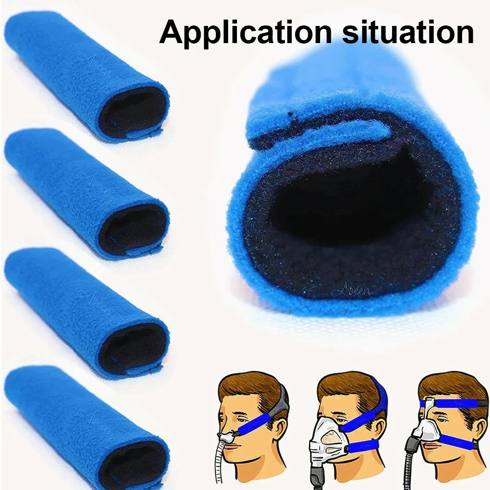 Description Picture 4 of itemUniversal And Reusable Comfort Headband Protection Pad For CPAP Mask Strap Covers Face Cushion Cover For Cpap Strap Headgear
