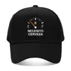 NECESITO CERVEZA Spanish Print Baseball Caps Street Creative 5 Panel Hat Casual Lightweight Curved Brim Cap Unisex Trucker Hats 3