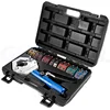 Pressure Pipe Machine Automotive Air Conditioning With 7Dies Hydraulic Hose Crimping Tool Press Auto Air Conditioning Repair Set 6