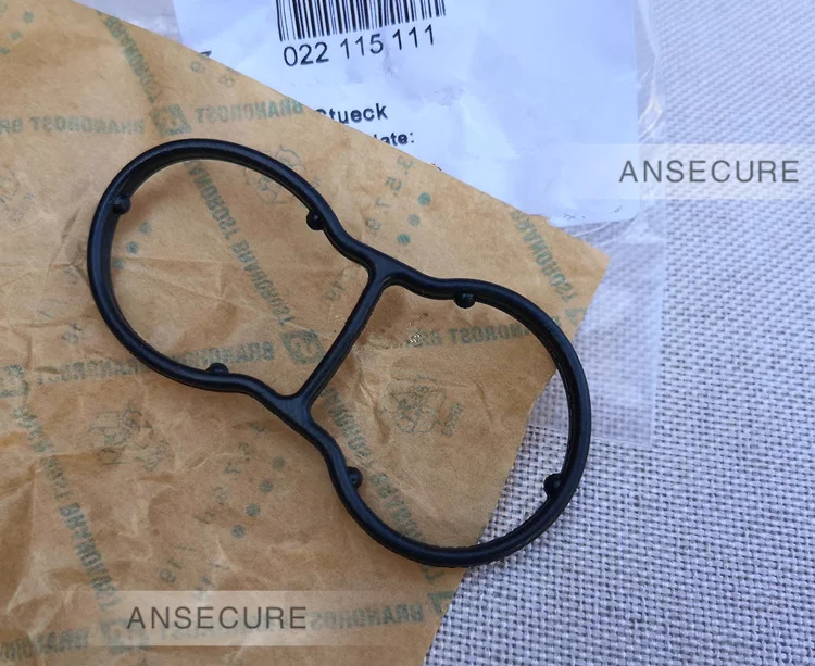 Guarnizione Della Guarnizione Del Filtro Dell'Olio Motore Dell'Oem Per Audi Q7 3.6 Vw Phaeton Touareg 3.2 3.6 022115111 022 115 111