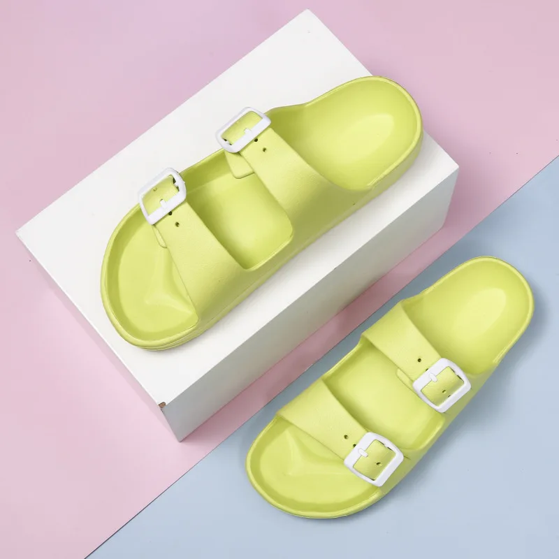 New men's women's open toe slippers Soft soled Beach Sandals Outdoor comfort Flip-flop Sandal Casual Lightweight flat slippers
