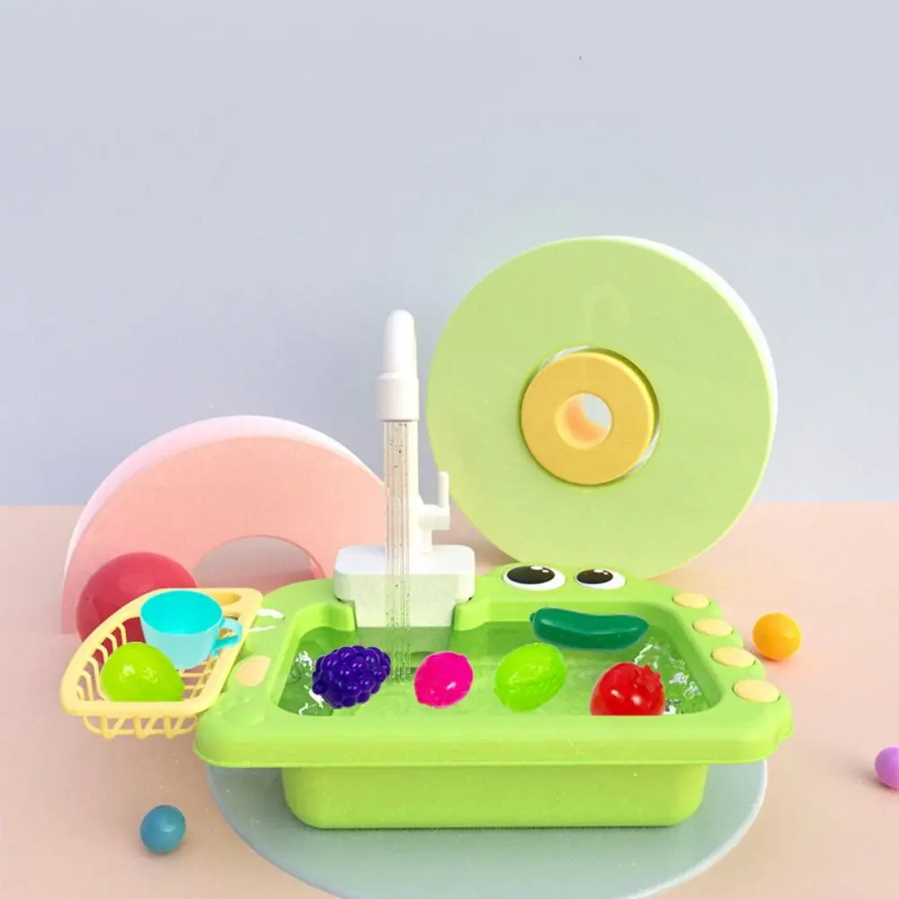 Toddlers Boys Pretend Play Kitchen Sink Rotatable Universal Faucet Replacement Simulation Gift Sink Faucet Play Tap Children