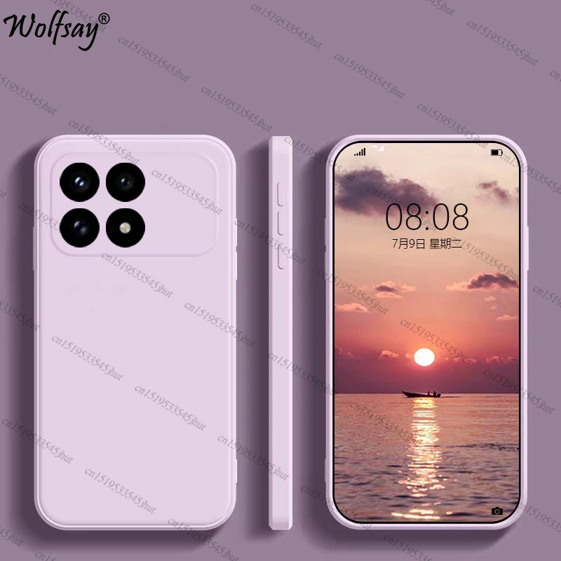 Shockproof Soft Liquid Silicone Back Case - Original Cover