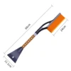 Snow Brush and Detachable Ice Scraper for Car Scratch-Free Bristle Head Tough Ice Scraper Vehicles Truck For Car Cleaning Snow 5