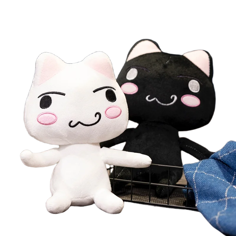 Hombro De Gato De Peluche | Bolsa De Felpa Para Gatos | Mochila De Muñeca | Mochila Con Cremallera Para Gatos Con Bolsillo Con Cremallera Para Guardar
