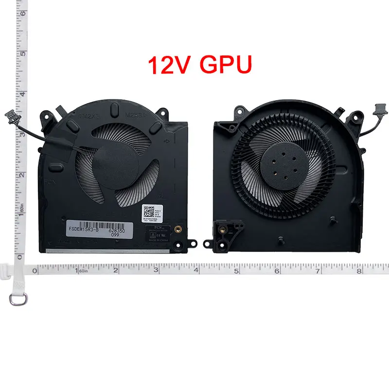 NEW Laptop CPU GPU Cooling Fan For DELL Alien Alienware M15 R3 R4 P69F/Alienware 15 R3 RTX 0H0YNP 0D1X38 0TG9V0 DC 12V