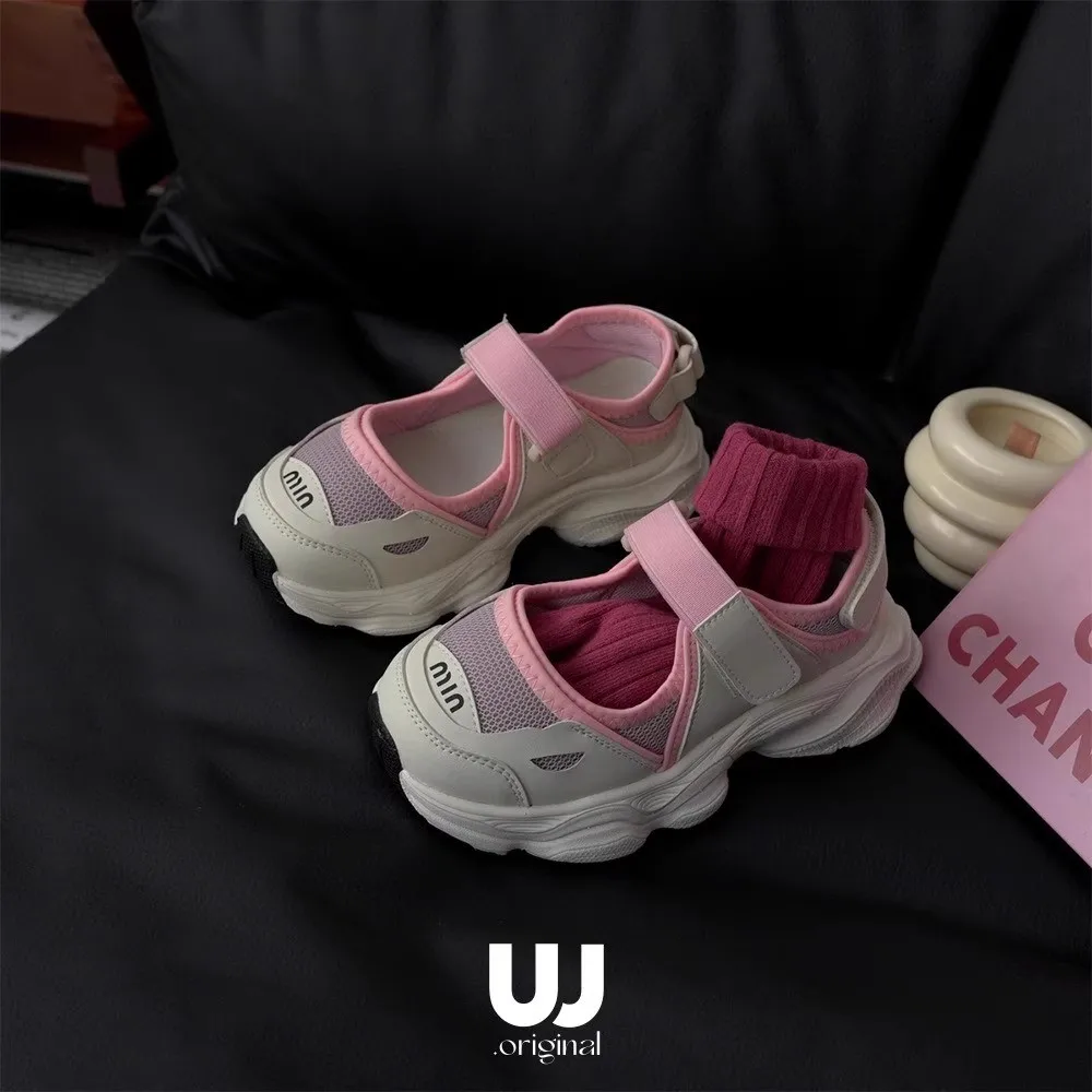 Breathable Sport Sandals Summer Sandals Boys Girls Casual Outdoor Shoe Soft Mary Jane Kids Shoes Fashion Non-slip Sneakers
