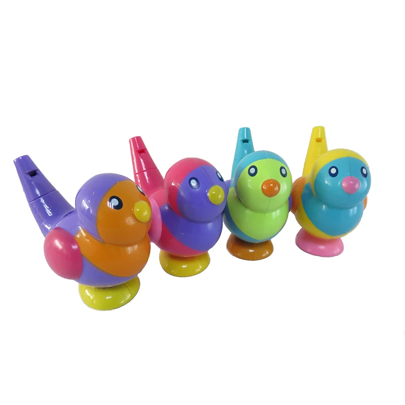Coloured Drawing Water Bird Whistle Bathtime Musical Toy For Kid Early Learning Educational Gift Musical Instrument