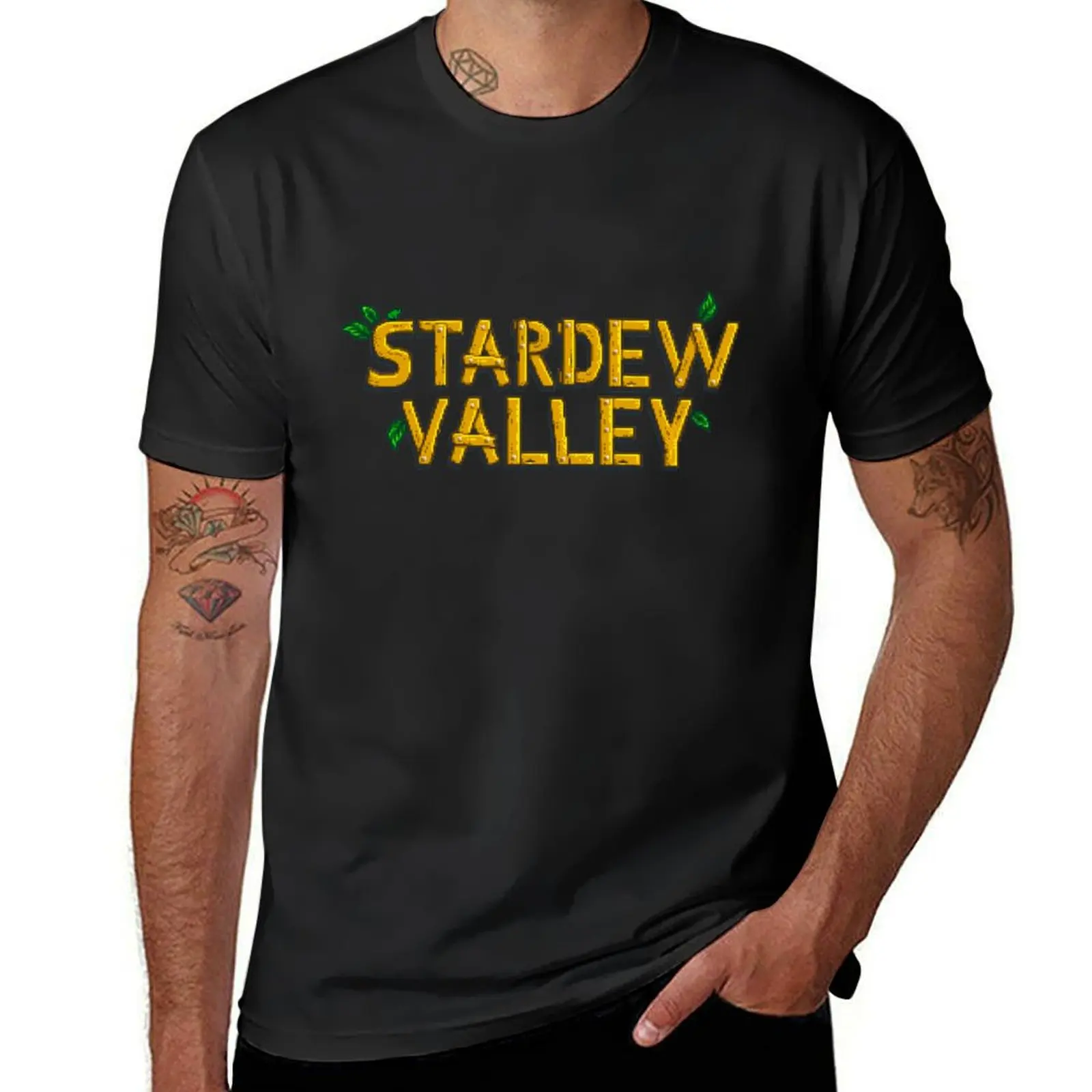 Stardew Valley T-Shirt Aesthetic clothing quick-drying plain mens plain t shirts
