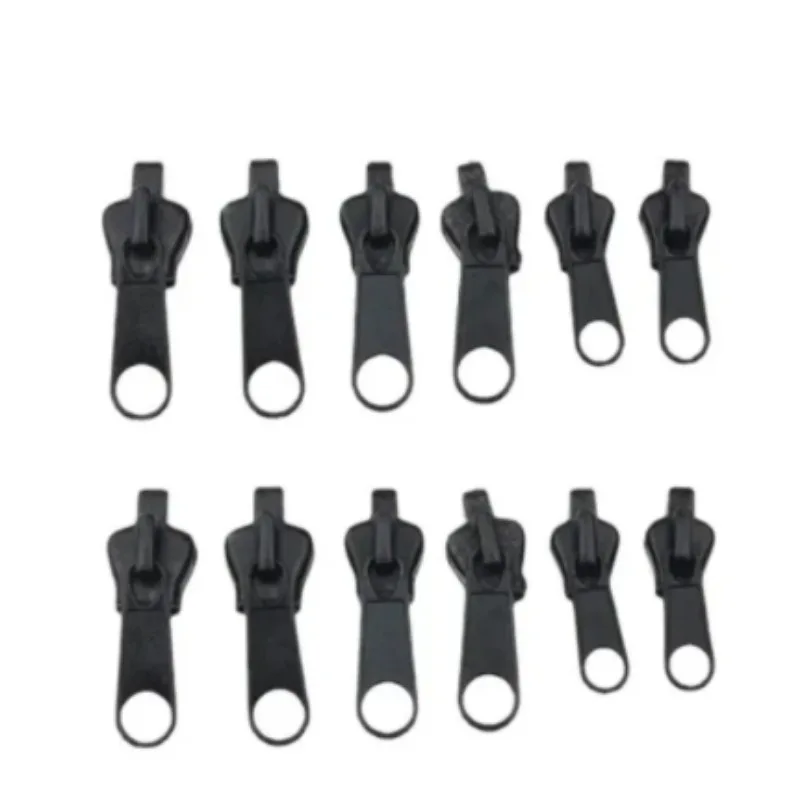 24-Piece Black Instant Zipper Repair Kit with New Design